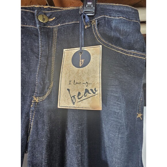 Beau Jeans Womens Sz 16 Stirrups Blue NWT - Picture 4 of 5